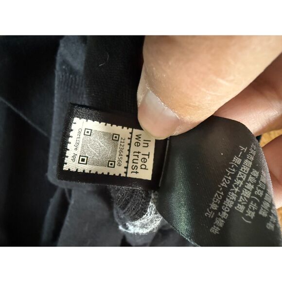 Ted Baker London Lightweight Black Wool Sweater Size 3(s/m) Old money MSRP $175 - Picture 10 of 11